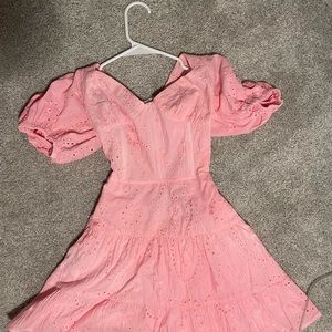 Pink summer dress from Isabella Cabinet